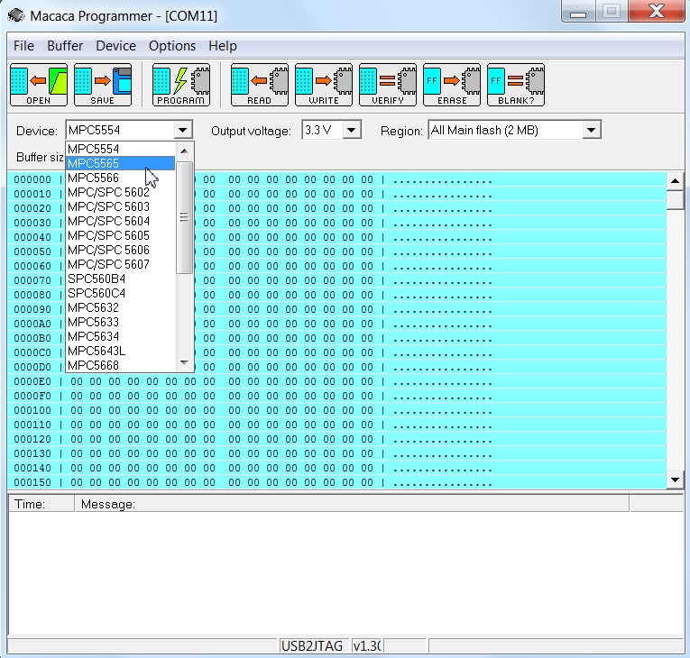 Интерфейс программы